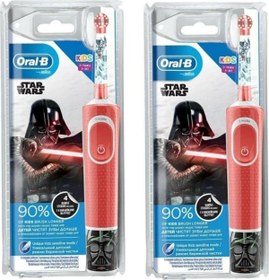 Resim Oral-B Şarjlı Çocuk Diş Fırçası Starwars-d100 2 Adet 