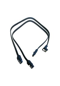 Resim 2'li Sata Iıı Kablo 40cm, 6 Gbits, 90 Açılı, 1 Düz Ve 1 90 Derece Açılı, Orijinal 