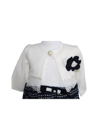 Resim Beyzababykids Bolerolu Kız Bebek Elbise 