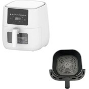 Resim URZ Mi Line 6litre Airfryer Dijital Dokunmatik Ekran Fritöz 