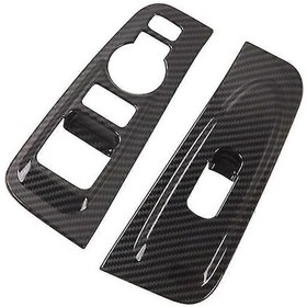 Resim Starex H1 2019-2020 Araç İç Aksesuarları İçin 2 Adet Abs Karbon Fiber Kol Dayama Kılıfı - Kaiyi 