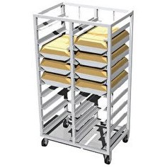 Resim Atalay ATAT-3753-/-18 Tepsi Taşıma Arabaları - 18 Termotray Tepsi 