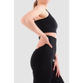 Resim Seamless Sporcu Taytı Siyah / Dikişsiz 