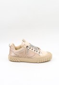 Resim KRISTE BELL Paraşüt Kumaş Taşlı Bağcıklı Sneaker Kadın Spor Ayakkabı KB2304 Vizon 