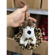 Resim OEMG 1 Adet Karikatür Çanta Çekicilik Anahtarlık Sevimli Iyi Şanslar Hediye Peluş Oyuncaklar Bebekler (Yurt Dışından) 