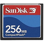 Resim SANDİSK 256 MB COMPACT FLASH HAFIZA KARTI SanDisk