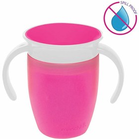 Resim Munchkin Mucize 360° Alıştırma Bardağı 6 ay+ 207 ml Pembe 