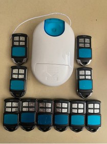 Resim WICOM Otomatik Kapenk Panjur Garaj Kapısı Alıcı Kartı Kontrol Ünitesi 10 Adet Kepenk Panjur Kumandalı Set 