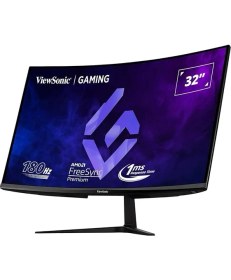 Resim ViewSonic VX3218C-2K 31,5 inç 2560x1440 180 Hz VA Gaming Monitör 1ms Tepki Süresi 