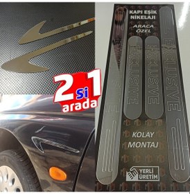 Resim Hyundai Tucson Exclusive Kapı Eşiği + Çamurluk Vent Krom 