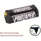 Resim Hightower Black Motosiklet Crossbar Göğüs Pedi 1-1/8 Evrensel Yz250f Yz450f Wr250f 