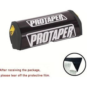 Resim Hightower Black Motosiklet Crossbar Göğüs Pedi 1-1/8 Evrensel Yz250f Yz450f Wr250f 