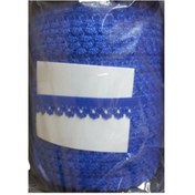 Resim Çamaşır Lastiği Dantelli 1 cm 1 Metre Saks 