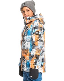 Resim Quiksilver Eqbtj03171 - Morton Erkek Snowboard Su Geçirmez Kayak Montu Lacivert 