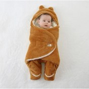 Resim Owli Bebek Kışlık Dış Kundak Mocha 