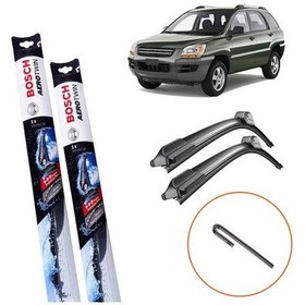 Resim Kia Sportage Muz Silecek Takımı Ön Bosch Aerotwin 2004-2009 