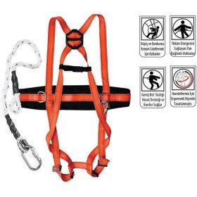 Resim Mastercare Paraşüt Tip Bel Destekli Emniyet Kemeri 150178 