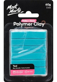 Resim Mm Make N Bake Polimer Kil Signature 60g - Teal 