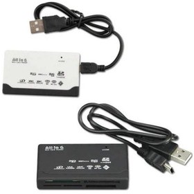 Resim Çoklu Kart Okuyucu All İn 1 Cf Micro Sd Sd Mini Sd Sd Hc Card Reader 