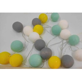 Resim meleginisiklitoplari Montessori El Yapımı Işıklı Top 3 Metre 20 Top 