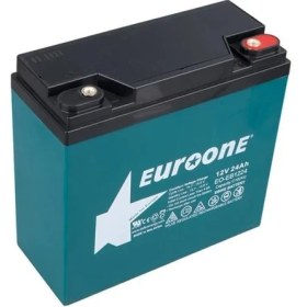 Resim Euroone EO-EB1224 12VOLT 24AMPER E-Bike Elektrikli Bisiklet Aküsü (180 x 76 x 167 Mm) 