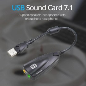 Resim SANEC USB Harici 7.1 12 Kanal Ses Kartı 
