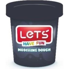 Resim Lets Oyun Hamuru Tek Renk 150 GR Gri L8340-13 