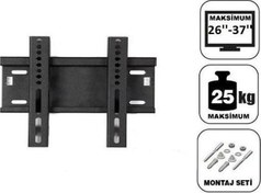 Resim 20040033 26''- 32'' Ekran Sabit Tv Askı Aparatı Tüm Tv 'ler İçin - Su Terazili Teif