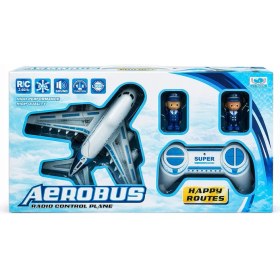 Resim Direkstoktan Uzaktan Kumandalı Oyuncak Uçak / LED Yanıp Sönen Işıklar ve Ses Özellikli / Aerobus Rc Plane 