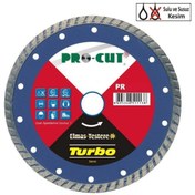 Resim tetikteknoloji BFS Procut AB 230 mm Turbo Kanallı Elmas Testere 