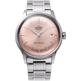 Resim Orient Bambino Kurmalı Otomatik Çelik Gri Kristal Cam 38 Mm Erkek Kol Saati 