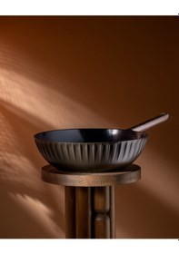 Resim Madame Coco Freya Wok Tava - Kahverengi - 30 CM 