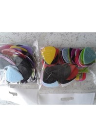 Resim Karışık Renkli Alice 100 Adet Gitar Pena Seti-100 Lü Paket 