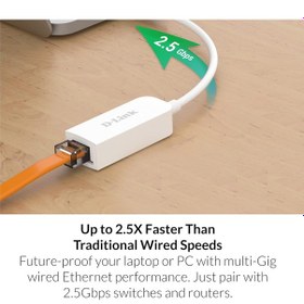 Resim D-link Dub-e250 Usb-c 2.5g Ethernet Adaptör 