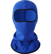 Resim Butu Motosiklet Bisikleti Bisiklet Kayak İçin Rüzgar Geçirmez Termal Balaclava Yüz Maskesi Boyun Isıtıcı - Safir 