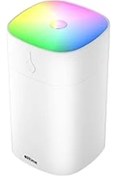 Resim AyrStore RGB Renkli Aromaterapi Difüzör ve Ultrasonik Hava Nemlendirici Buhar Makinesi (Beyaz) 