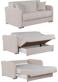 Resim Kilim Mobilya Adonis XL Yataklı Kanepe 160 Krem 