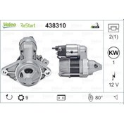 Resim VALEO 438310 Mars Motoru 12V 1Kw 9 Dis ( Toyota: Yaris 1.0 10-) Start-Stop 281000Q120 (WA693365) VALEO