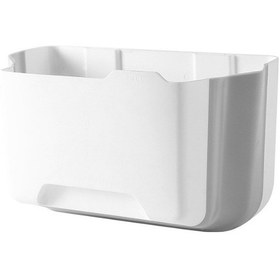 Resim Ezere Portatif Katlanabilir Askılı Sihirli Ev Araç Çöp Kutusu R- Pembe 