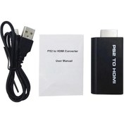 Resim Gajeena Ps2 Ypbpr/cbcr'den Hdmı'ye Dönüştürücü - 480ı/480p/576ı Desteği, Ses-video Senkron Çıkış, Usb İle Beslenme 