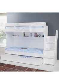 Resim Setaymobilya Ranza, Cesur Beyaz Ranza + 2 Adet Comfort Yatak, Setay Genç Odası 