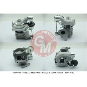 Resim Turbo Komple Clio Kangoo Fluence Megane 2 - 3 Twingo 1.5Dci 504657628 