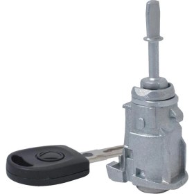 Resim Blesiya Vw Bora 1997-2005 Otomatik Araba Kapı Kilidi Anahtarı Silindiri + Sol Için Anahtar (Yurt Dışından) 