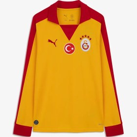 Resim Galatasaray Retro Uzun Kollu Forma 'Sarı' 