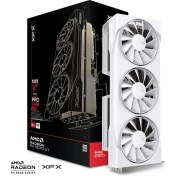 Resim Xfx Swift Radeon Rx 9070 Xt Whıte 16GB RX-97TSWF3W9 Gddr6 256 Bit Ekran Kartı 