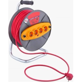 Resim 30 Metre 3x2.5 Makaralı Seyyar Kablo 