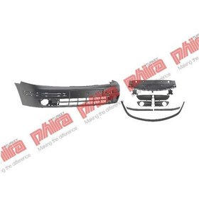 Resim Phıra Oem No:7701206433- Uyumlu Renault Laguna 2001-2007 Tampon Ön Izgaralı Spoylerlı Takım Astarlı 