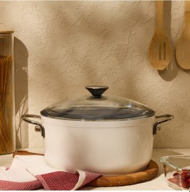 Resim Kitchen Toscana Chef Derin Tencere - 24 Cm Renkli 