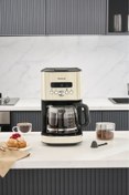 Resim HOMEND Vintage Coffeebreak 5027h Filtre Kahve Makinesi Krem 