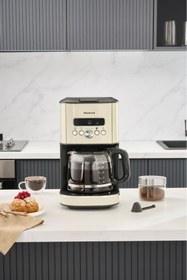 Resim HOMEND Vintage Coffeebreak 5027h Filtre Kahve Makinesi Krem 